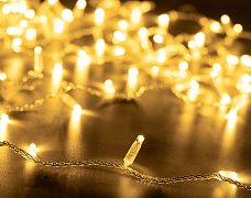 Светодиодная гирлянда ARD-STRING-CLASSIC-10000-CLEAR-100LED-STD WARM (230V, 7W) (Ardecoled, IP65, 1 год)