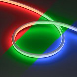 Лента герметичная WAVE-TOP-A240-18x15mm 24V RGB (10 W/m, IP54, 5m, wire x1) (Arlight, Вывод прямой, 3 года)