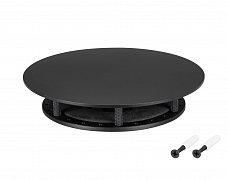 Крепление MOONLIGHT-BASE-ROUND-D25-M Black (Arlight, Металл)