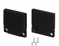 Заглушка SL-SLIM20-H20 BLACK глухая  (Arlight, Пластик)