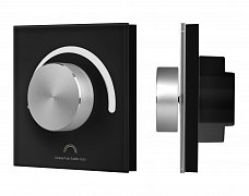 INTELLIGENT ARLIGHT Роторная панель SMART-PWM-103-31-MULTI черный (12-48V, 3x4A, TUYA Wi-Fi, 2.4G) (IARL, IP20 Пластик, 5 лет)