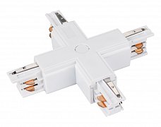 Коннектор крестовой LGD-4TR-CON-X-WH (C) (Arlight, IP20 Пластик, 3 года)