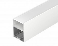 Профиль с экраном SL-LINE-4970-2500 WHITE+OPAL (Arlight, Алюминий)