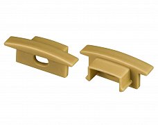 Заглушка LINE-2308-F GOLD с отверстием (Arlight, Пластик)