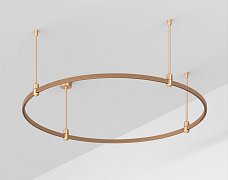 Основание ART-APRIORI-ROUND-ROD-400-R1200 (GD) (Arlight, IP20 Металл, 3 года)