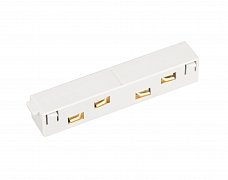 Коннектор прямой MAG-ORIENT-CON-I-POWER (WH) (Arlight, IP20 Пластик, 3 года)