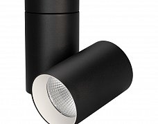 Светильник SP-POLO-SURFACE-TURN-R85-15W White5000 (BK-WH, 40 deg) (Arlight, IP20 Металл, 3 года)
