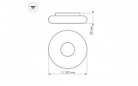 Светильник ALT-TOR-BB300SW-16W Day White (Arlight, -)
