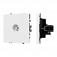 ARL NOBE Розетка спутник софт-тач белый кварц SCT-MST1-SFPL-WH (SAT) (Arlight, -)