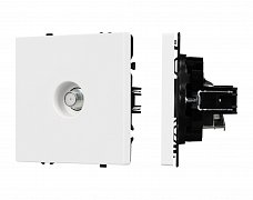 ARL NOBE Розетка спутник софт-тач белый кварц SCT-MST1-SFPL-WH (SAT) (Arlight, -)