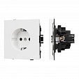 Механизм электрической розетки SCT-TENDO-MEU1-PL-WH (230V, 16A) (Arlight, Белый)