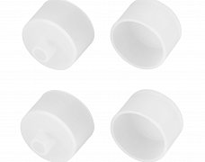 Заглушка WPH-FLEX-D22-360deg WHITE с отверстием (Arlight, Силикон)
