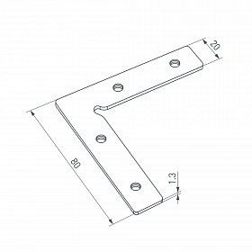 Соединитель профиля SL-LINE-4050-3L-L90 Set (Arlight, Металл)