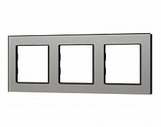 Рамка стеклянная FRM-GLARE-GS-3-GR (Arlight, -)