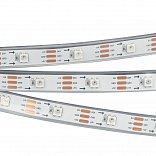 Светодиодная лента SPI-5000P-AM 5V RGB (5060, 150 LED x1, 2812) (Arlight, Закрытый, IP66)