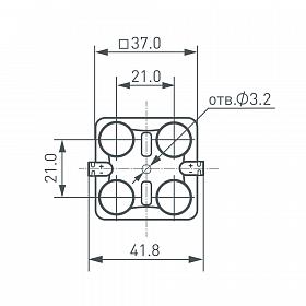 Модуль герметичный ARL-LC2835-4-12V White (Arlight, Закрытый)