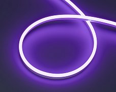 Лента герметичная HALO-SIDE-A168-6x13mm 24V Purple (10 W/m, IP67, 2835, 5m) (Arlight, Силикон)