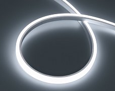 Лента герметичная WAVE-TOP-PU-A144-10x10mm 24V White5700 (5 W/m, IP68, 1m, wire x1) (Arlight, Вывод боковой, 3 года)