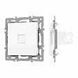 Механизм компьютерной розетки SCT-MPC1-PL-WH (RJ-45, CAT6) (Arlight, -)