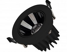 Светильник MS-FORECAST-BUILT-TURN-R102-12W Day4000 (BK-BK, 32 deg, 230V) (Arlight, IP20 Металл, 5 лет)