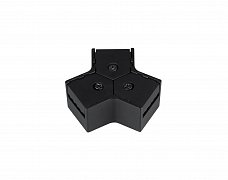 Коннектор тройной с питанием ART-INBELT-CON-T-POWER (BK, 48V) (Arlight, -)