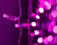 Светодиодная гирлянда ARD-CURTAIN-CLASSIC-2000x3000-CLEAR-760LED Pink (230V, 60W) (Ardecoled, IP65)