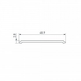 Экран FANTOM-W49-2000 OPAL (Arlight, Пластик)