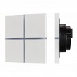INTELLIGENT ARLIGHT Сенсорная панель KNX-304-13-IN White (BUS, Frameless) (IARL, IP20 Металл, 2 года)