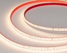 Светодиодная лента герметичная RTW-PR-A128-10mm 24V Warm3000 (9.6 W/m, IP66, 2835, 5m) (Arlight, высок.эфф.150 лм/Вт)