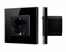 Розетка электрическая с Zigbee управлением SCT-OMALI-EUZB1-PL-BK (240V, 16A, Zigbee) (Arlight, -)