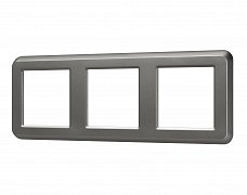 Рамка пластиковая FRM-VERSA-PL-3-GR (Arlight, -)