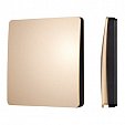 INTELLIGENT ARLIGHT Кнопочная панель KINETIC-801-22-1G-WP-SUF Gold (No battery, IP67, 433Mhz) (IARL, IP67 Пластик, 3 года)