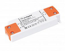 Блок питания ARV-SP-12015-FLAT-B (12V, 1.25A, 15W) (Arlight, IP20 Пластик, 5 лет)