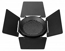 Бленда с сетчатым фильтром и посадочным кольцом LGD-NIKA-BDH-R100 (BK) (Arlight, Металл)