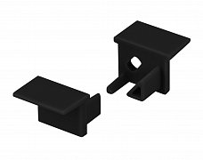 Комплект заглушек SL-BEVEL-H10-F14 BLACK  (Arlight, Пластик)