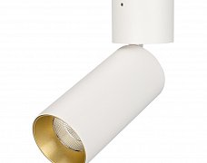Светильник SP-POLO-SURFACE-FLAP-R65-8W White5000 (WH-GD, 40 deg) (Arlight, IP20 Металл, 3 года)