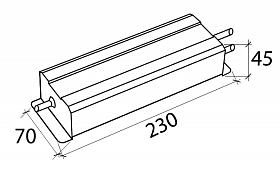 Блок питания ARPV-12100C (12V, 8.3A, 100W)