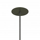 Вывод провода питания для гипсокартонного потолка SPX-CAP-FDW-R64-C4 (RAL7009) (Arlight, Металл)