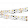 Светодиодная лента RT 2-5000 24V RGB-White 2x2 (5060, 720 LED, LUX) (Arlight, 32 Вт/м, IP20)