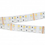 Светодиодная лента RT 2-5000 24V RGB-White 2x2 (5060, 720 LED, LUX) (Arlight, 32 Вт/м, IP20)
