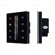 Панель Sens SR-2830B-AC-RF-IN Black (220V,MIX+DIM,4зоны) (Arlight, IP20 Пластик, 3 года)