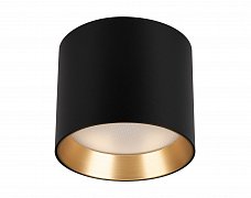 Светильник SP-BISCOTTO-R90-8W Warm3300-MIX (BK-GD, 80 deg, 230V) (Arlight, IP54 Металл, 5 лет)