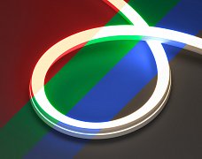 Лента герметичная MOONLIGHT-PRO-SIDE-X336-20x20mm 24V RGBW-Day (12 W/m, IP67, 10m, wire x2) (Arlight, Вывод боковой, 5 лет)