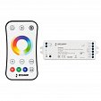INTELLIGENT ARLIGHT Диммер SMART-SET-PWM-105-52-MULTI-SUF White (12-24V, 5x3A, ПДУ RING 10кн, 2.4G) (IARL, Контроллер)