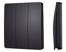 INTELLIGENT ARLIGHT Кнопочная панель KINETIC-801-22-3G-WP-SUF Black (No battery, IP67, 433Mhz) (IARL, IP67 Пластик, 3 года)