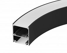 Профиль SL-ARC-5060-D1500-A45 BLACK (дуга 1 из 8) (Arlight, Алюминий)
