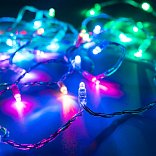 Светодиодная гирлянда ARD-STRING-CLASSIC-15000-CLEAR-100LED-LIVE RGB-SPI (12V, 53W) (Ardecoled, IP65, 1 год)