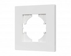 Рамка пластиковая FRM-PERIO-PL-1-WH (Arlight, -)