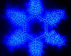 Фигура ARD-SNOWFLAKE-M2-940x940-576LED Blue (230V, 32W) (Ardecoled, IP65)