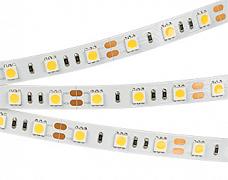 Светодиодная лента RT2-5050-60-12V Warm White (300 LED) (NormaLED, 14.4 Вт/м, IP20)